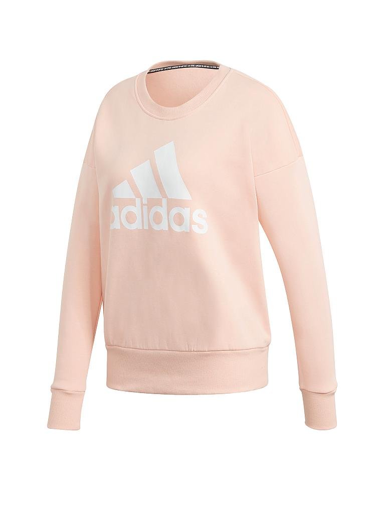 ADIDAS Damen Sweater Badge of Sport rosa | XS ADIDAS Damen Sweater Badge of Sport rosa | XS